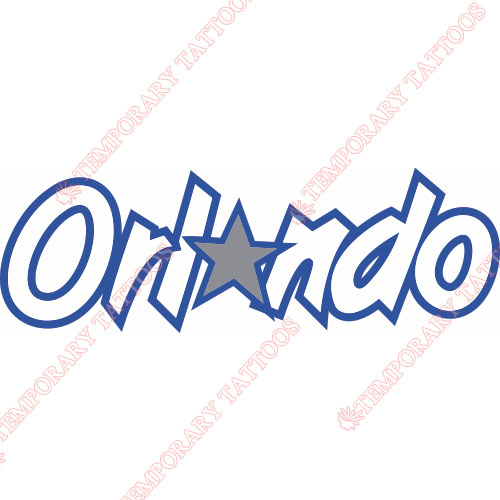 Orlando Magic Customize Temporary Tattoos Stickers NO.1140